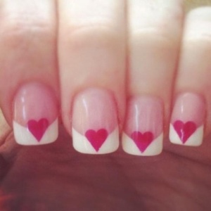 heart-french-manicure